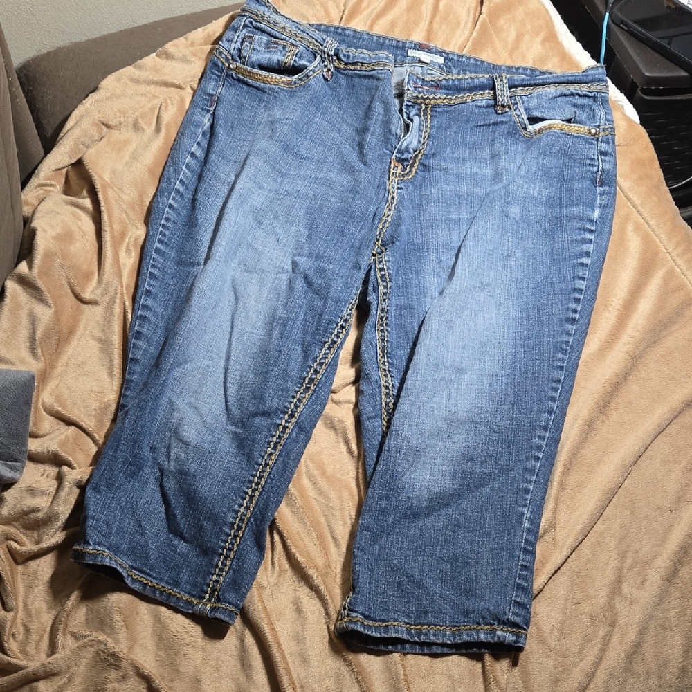 Fashion Bug Blue Ankle Jeans